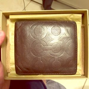 Men’s Coach Wallet